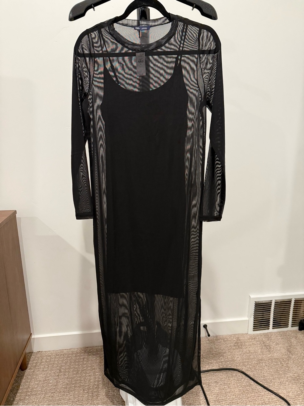GAP Mesh Midi Dress (M - NWT)